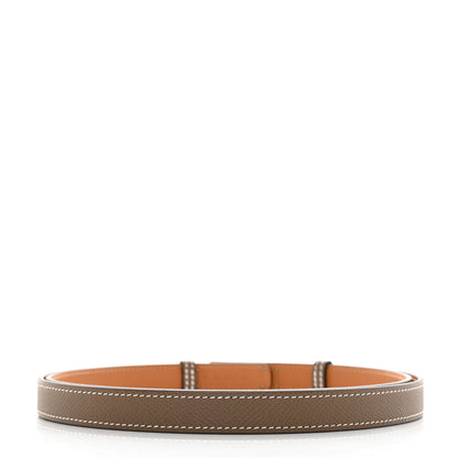 Hermes Epsom Kelly Belt Etoupe 2 of 6