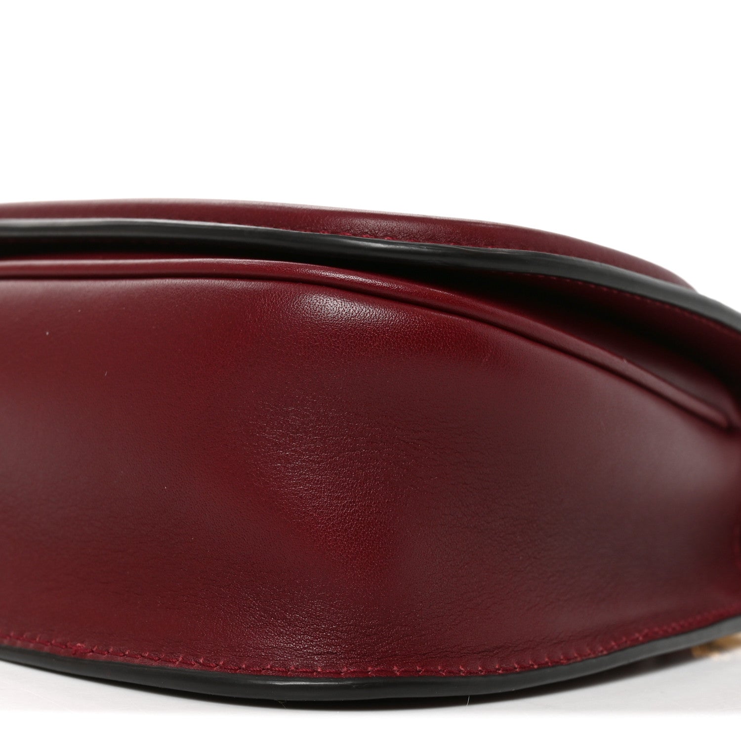 Gucci Roxy Calfskin Medium Blondie Top Handle Bag Rosso Ancora 10 of 10