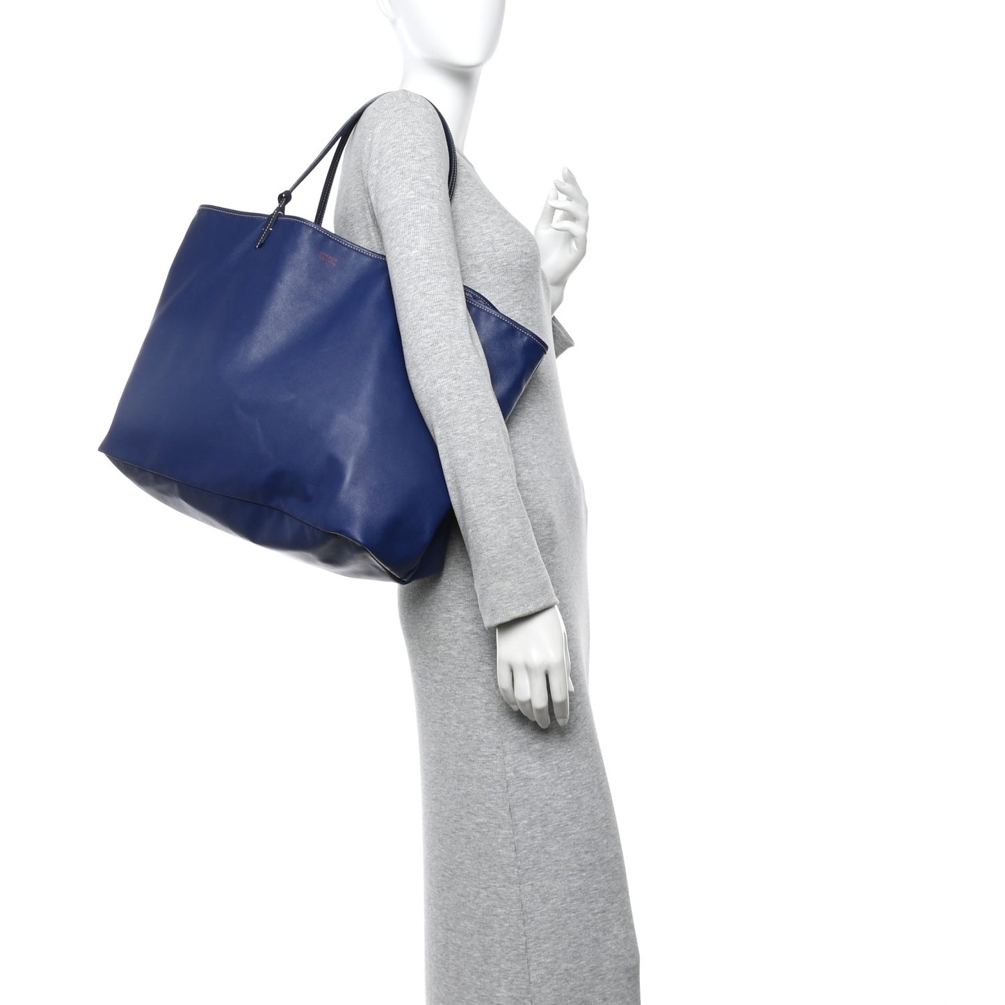 Goyardine Reversible Anjou GM Navy