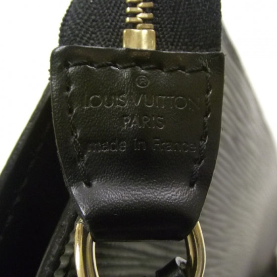 Louis Vuitton Epi Pochette Accessories Black 8 of 8
