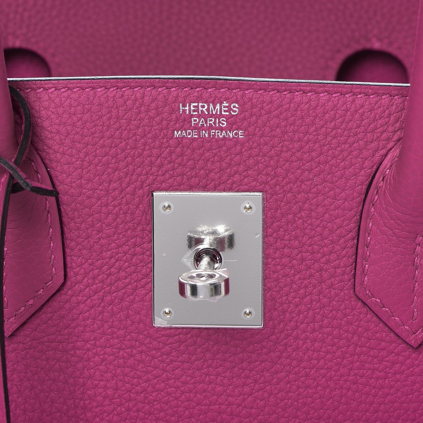 Togo Birkin 30 Rose Pourpre