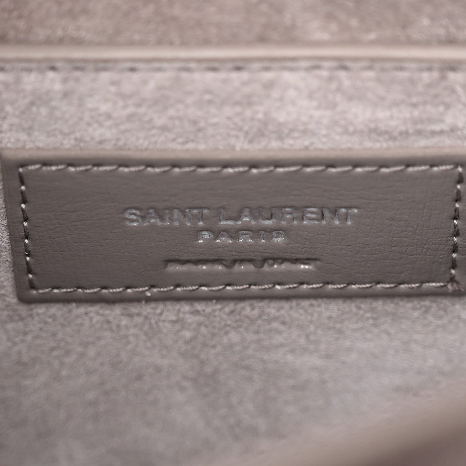 Saint Laurent Calfskin Medium Monogram Sunset Fog 6 of 11