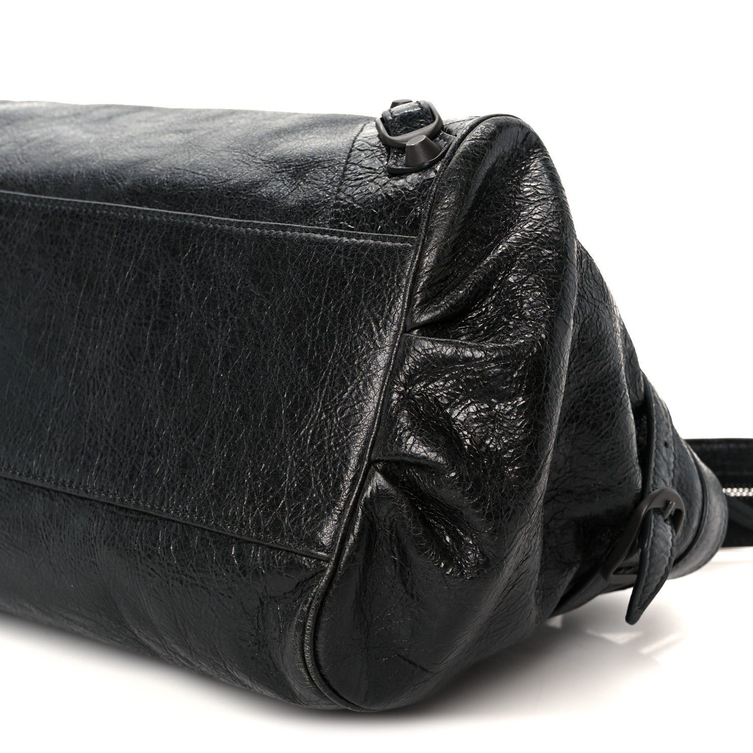 Balenciaga Agneau Arena Classic Hardware East West Le City Black 10 of 10