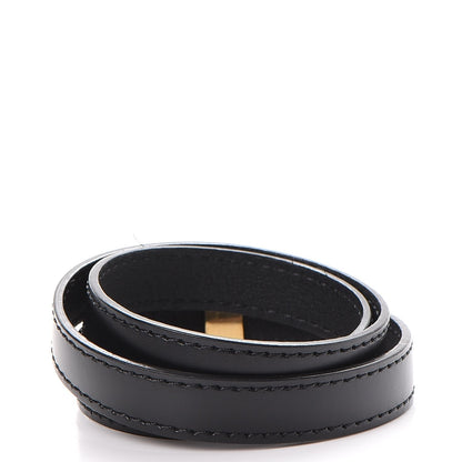 Louis Vuitton Calfskin Box It Bracelet 17 Black 3 of 9