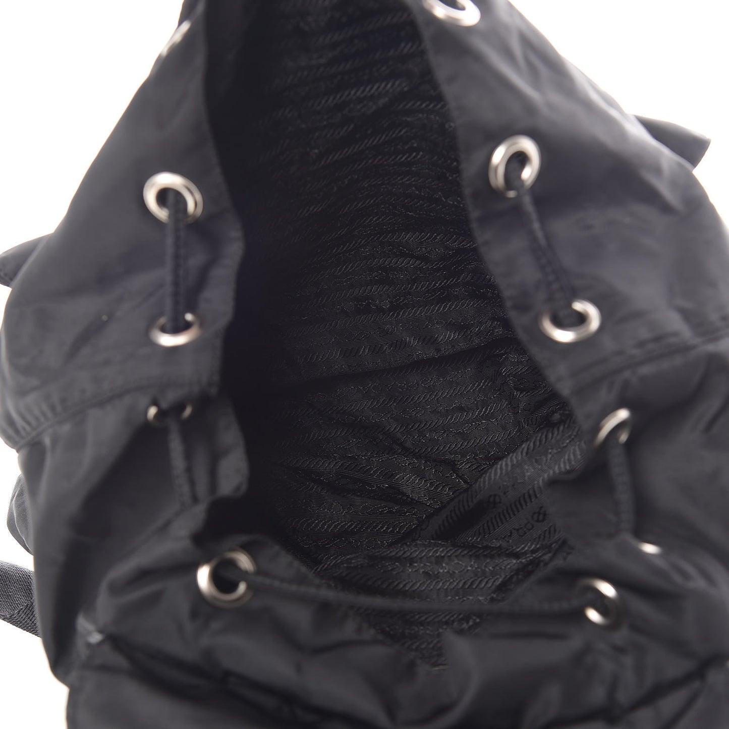Nylon Vela Medium Backpack Black