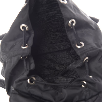 Prada Nylon Vela Medium Backpack Black 5 of 10
