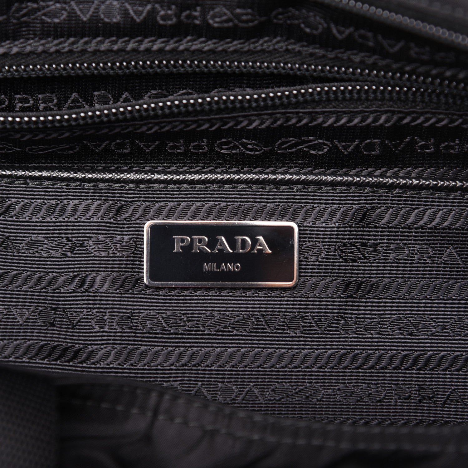 Prada Nylon Tessuto Vela Tote Black 8 of 10