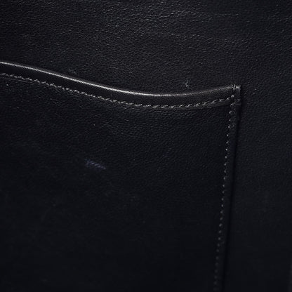 Celine Shrunken Lambskin Micro Bi-Color Luggage Black White 12 of 24