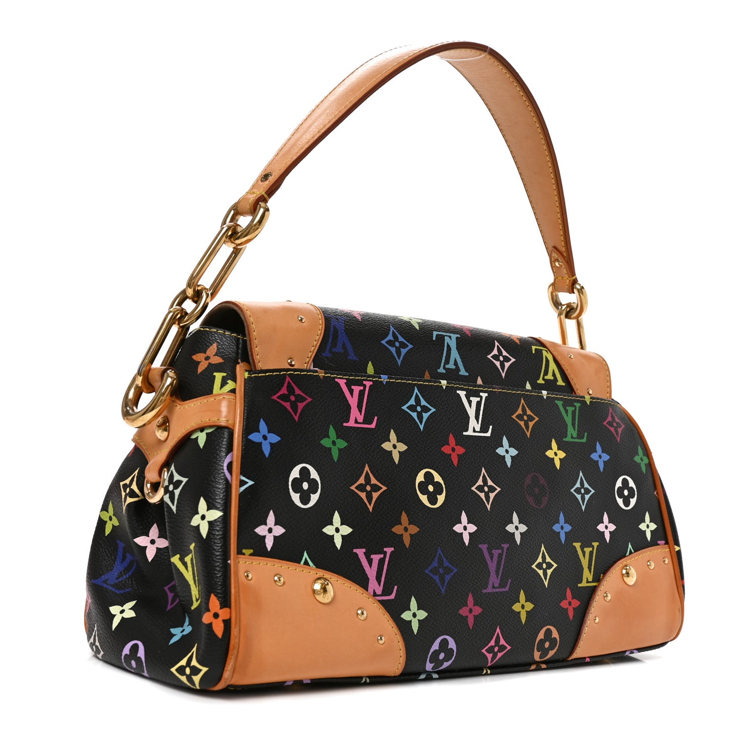 Monogram Multicolor Beverly MM Black