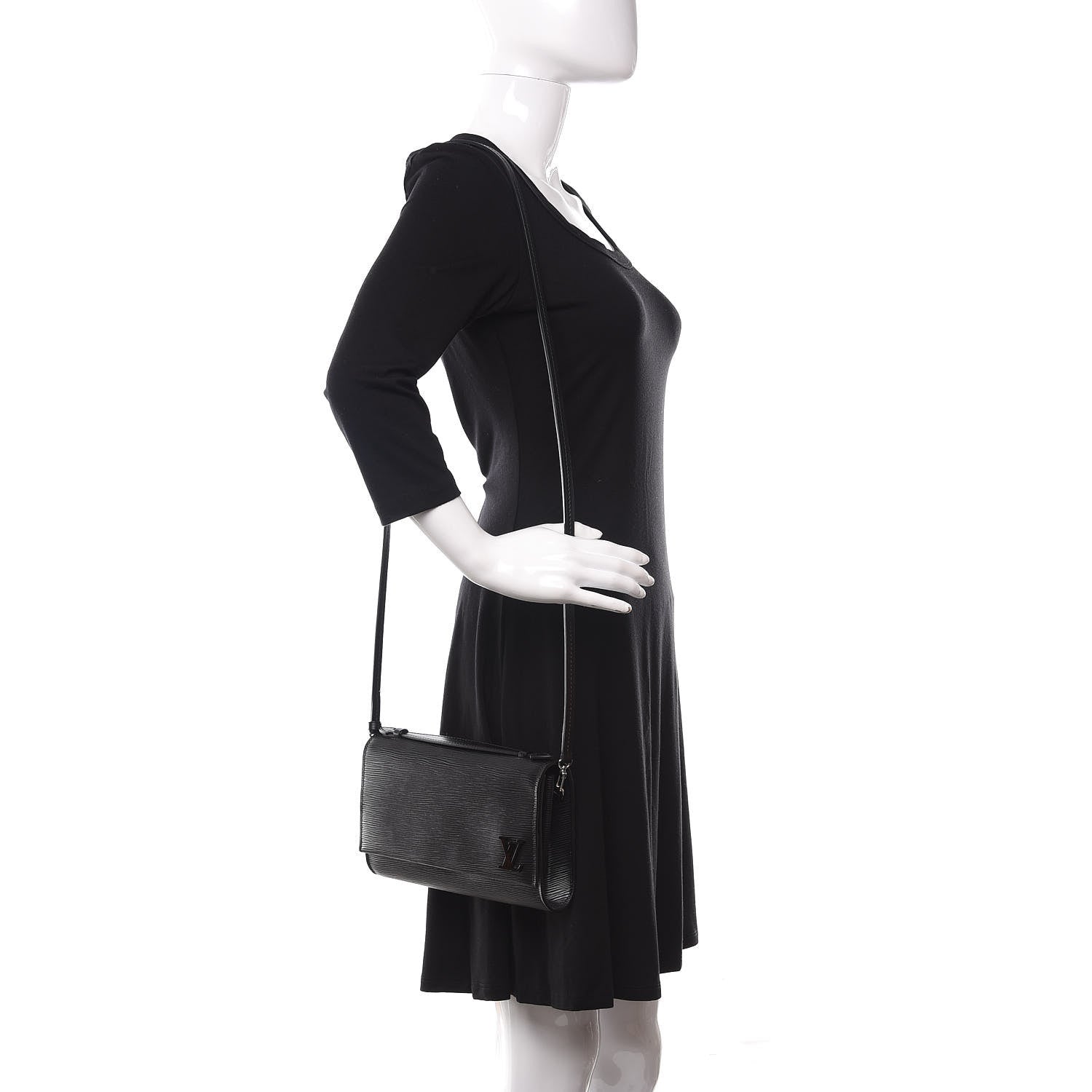 Louis Vuitton Epi Clery Black 2 of 8