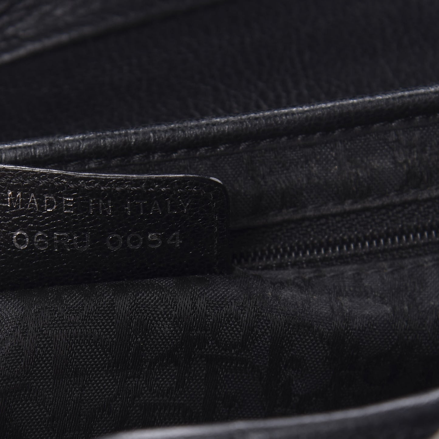 Calfskin Saddle Bag Black