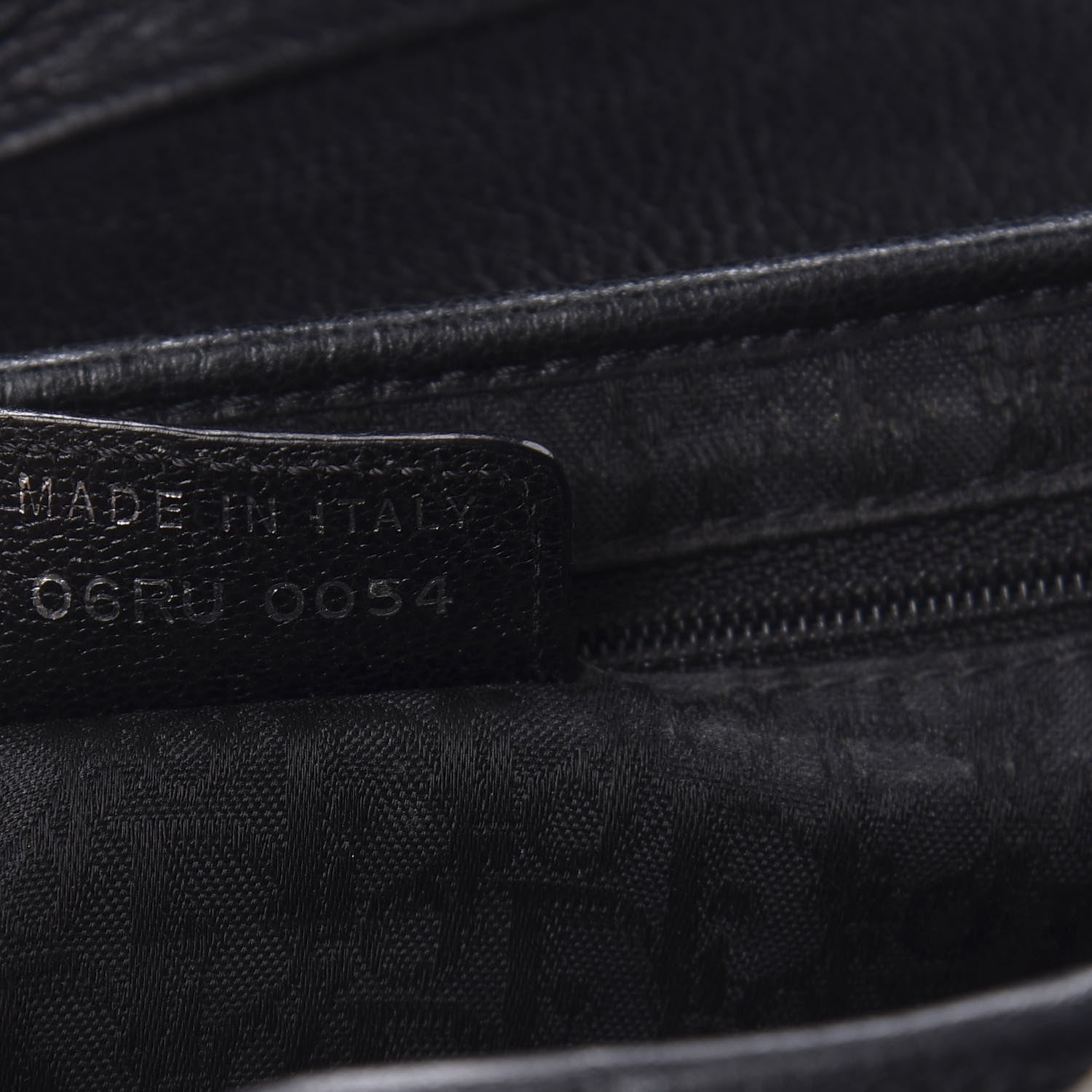 Christian Dior Calfskin Saddle Bag Black 7 of 16