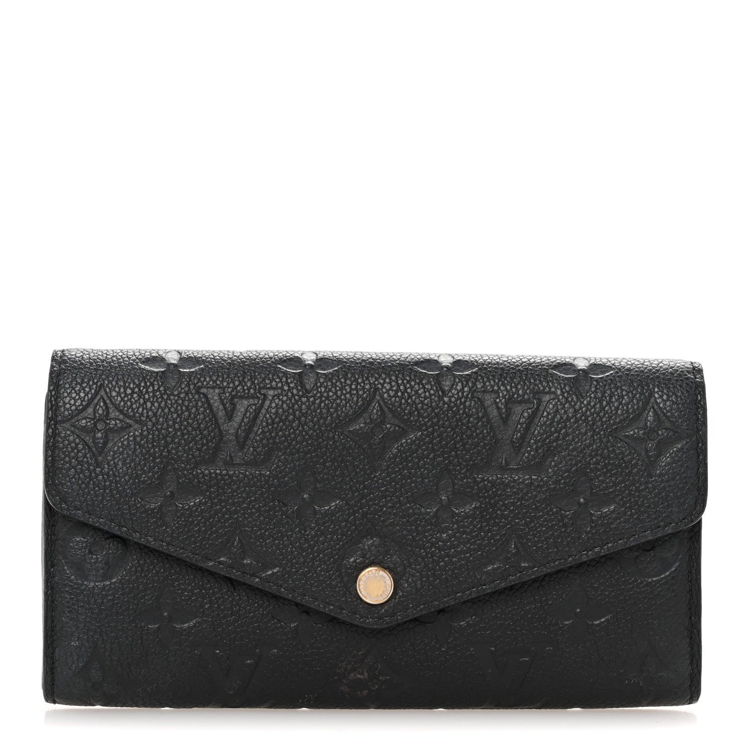 Louis Vuitton Empreinte Sarah Wallet NM Black 1 of 11