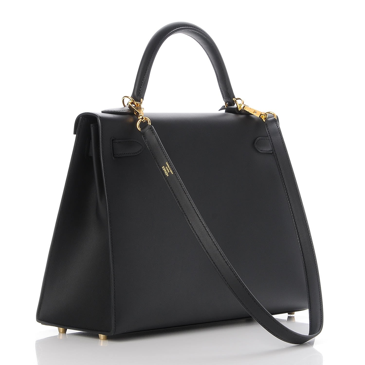 Hermes Sombrero Kelly Sellier 32 Black 4 of 34