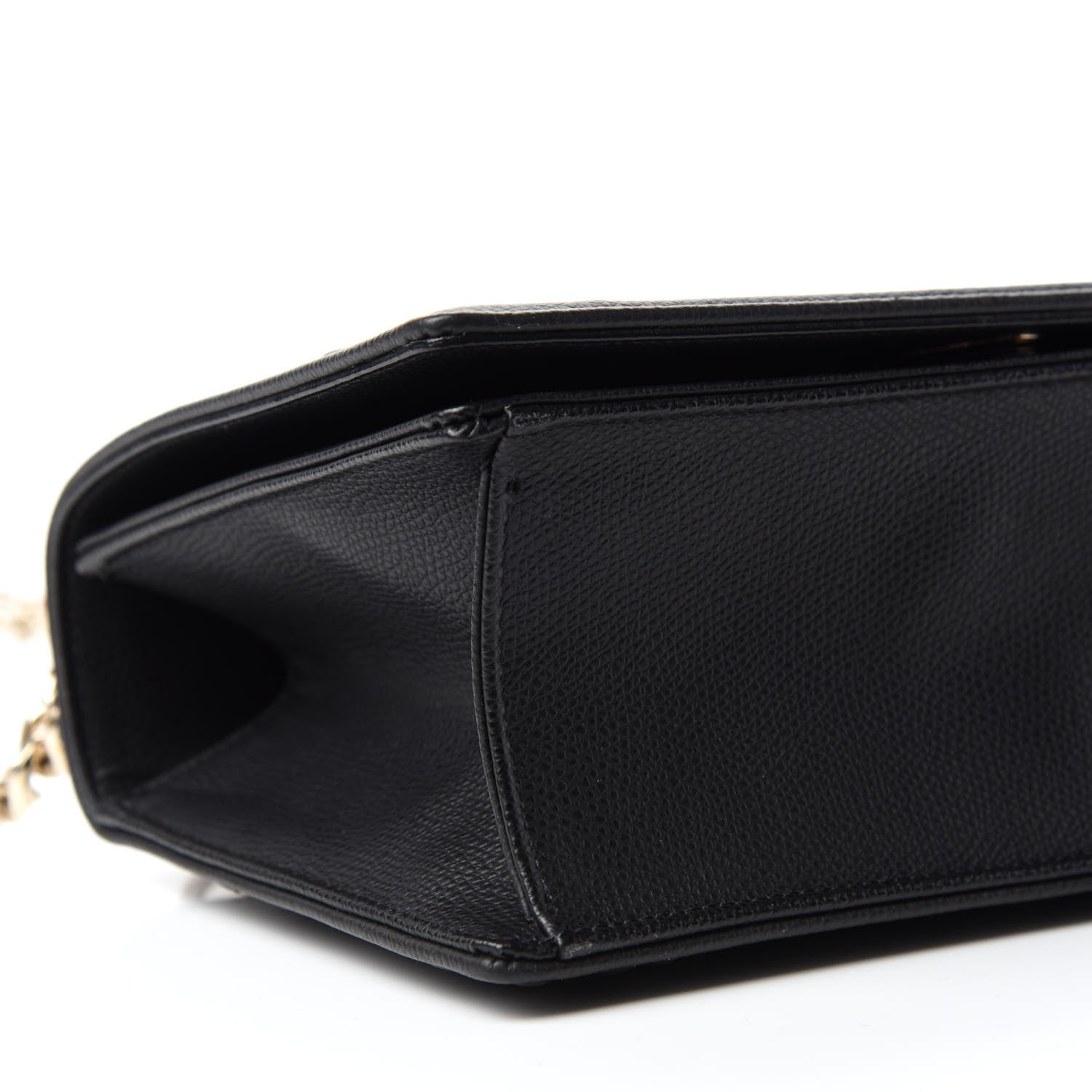 Christian Dior Grained Calfskin Small Diorama Flap Bag Black 6 of 12