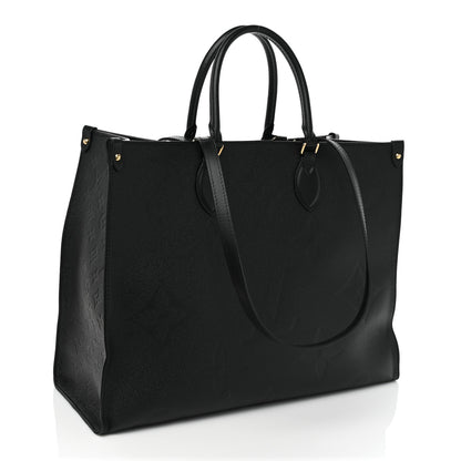 Louis Vuitton Empreinte Monogram Giant Onthego GM Black 3 of 12