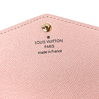 Louis Vuitton Monogram Sarah Wallet NM Rose Ballerine 6 of 7