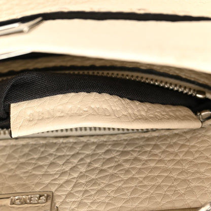 Fendi Cuoio Romano Selleria Mini Peekaboo Iconic Satchel Latte 8 of 18