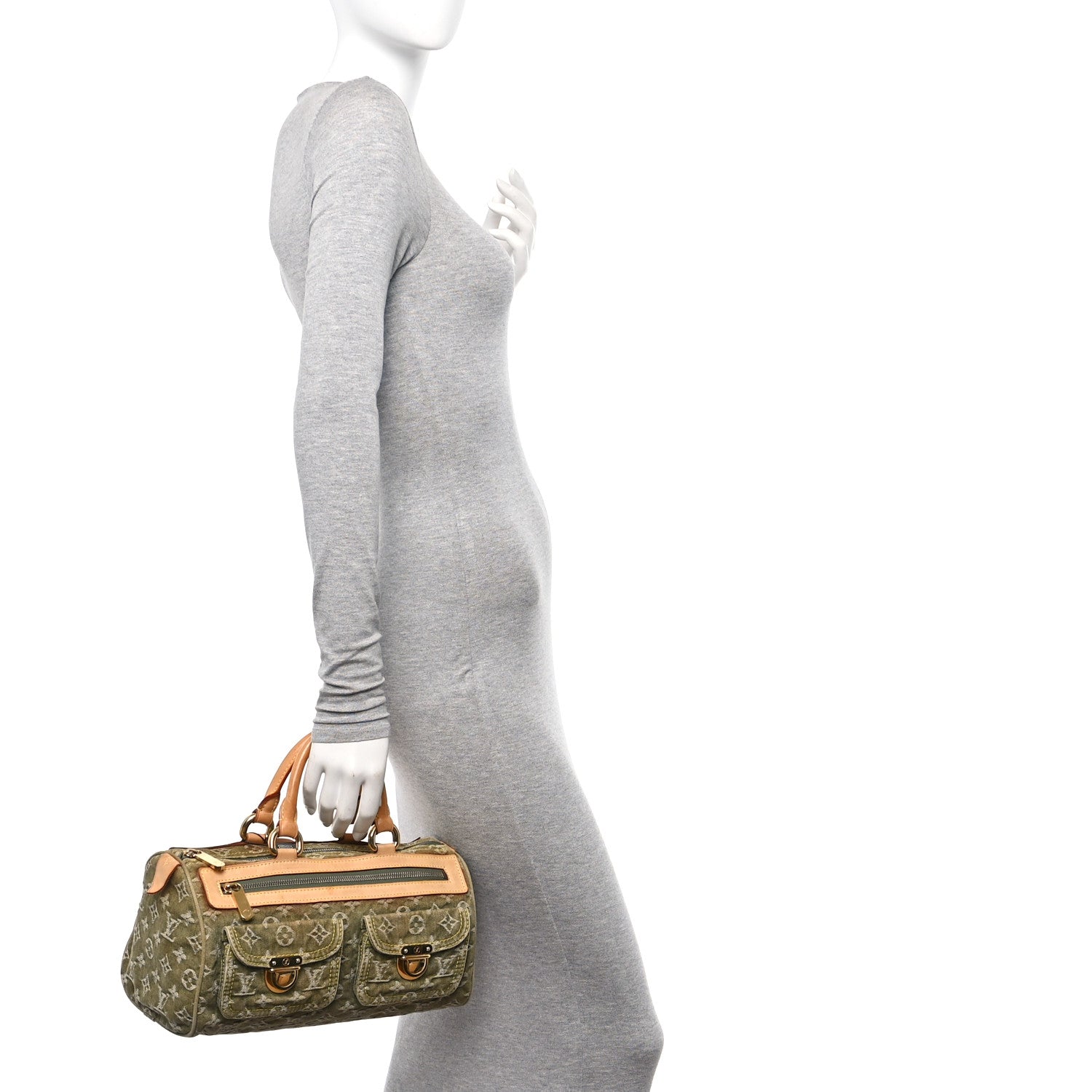 Louis Vuitton Monogram Denim Neo Speedy Lichen 2 of 10