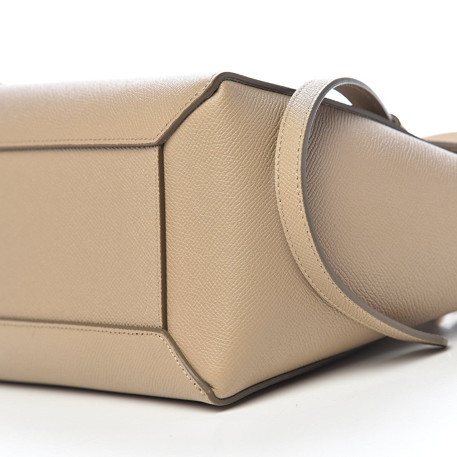 Celine Grained Calfskin Mini Belt Bag Dune 7 of 8