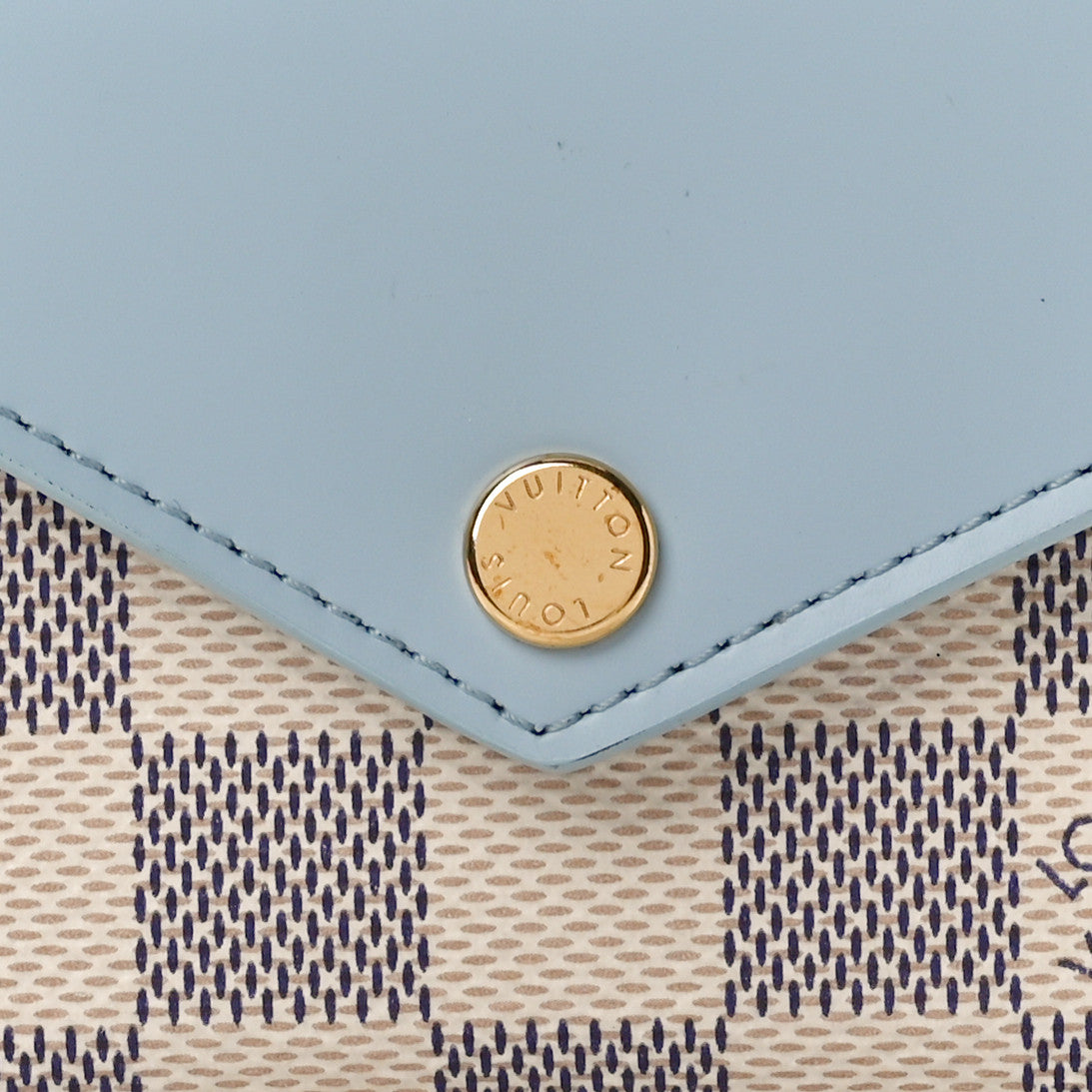 Louis Vuitton Damier Azur Zoe Wallet Olympe 7 of 9