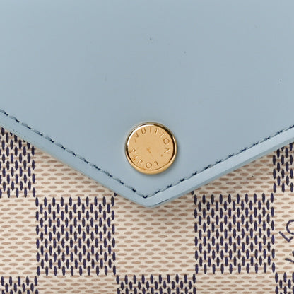 Louis Vuitton Damier Azur Zoe Wallet Olympe 7 of 9