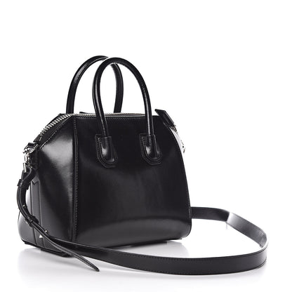 Givenchy Shiny Lord Calfskin Mini Antigona Black 3 of 13