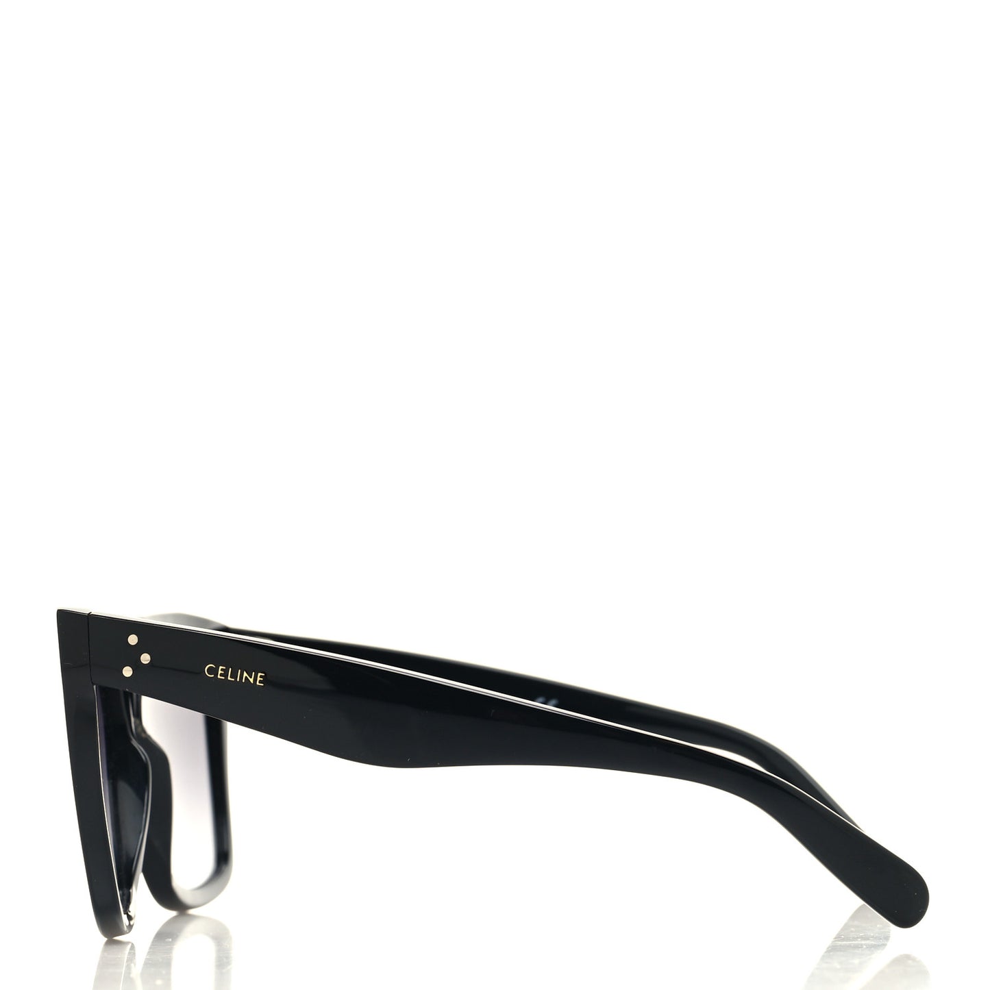 Acetate Polarized Oversized Sunglasses CL4055IN Black