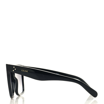 Celine Acetate Polarized Oversized Sunglasses CL4055IN Black 3 of 8
