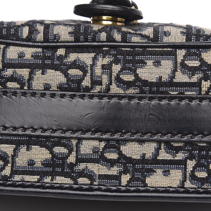 Christian Dior Oblique Crossbody Navy Blue 9 of 16