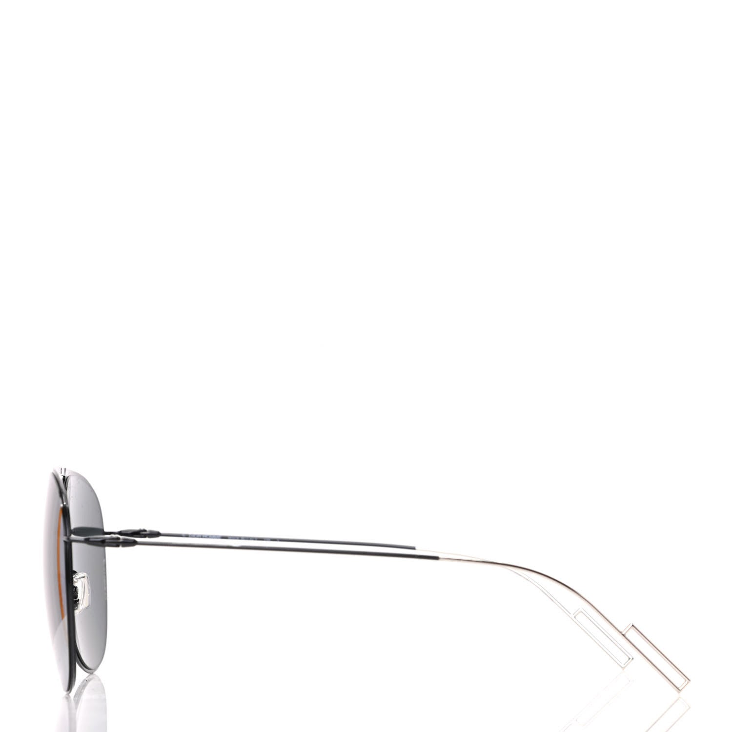 Christian Dior Homme Mens Aviator Sunglasses 0205S Black 3 of 7