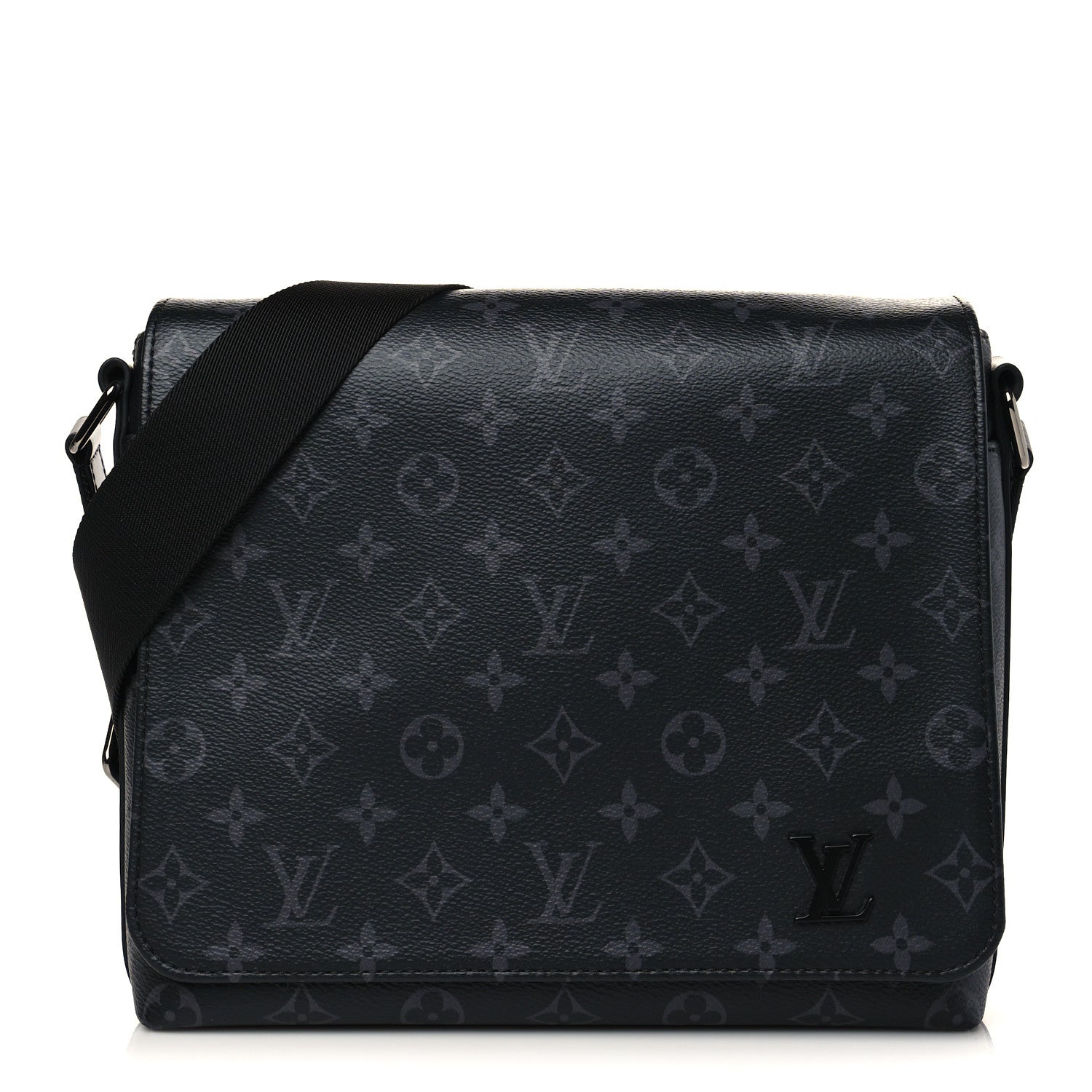 Louis Vuitton Monogram Eclipse District PM Black 1 of 6