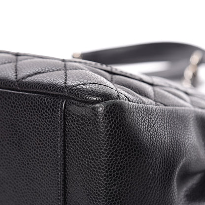 Chanel Caviar Quilted Grand Shopping Tote GST Black 12 of 15