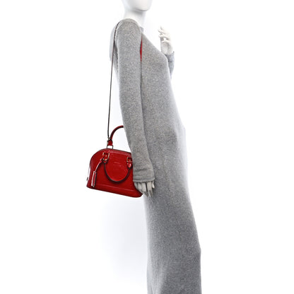Louis Vuitton Vernis Alma BB Cherry 2 of 11