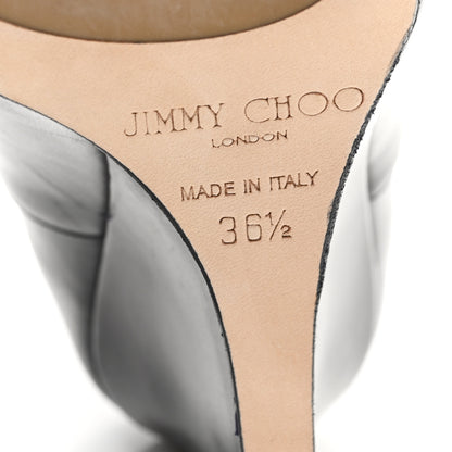 Jimmy Choo Calfskin Mayor Ankle Boots 36.5 Black 7 of 9