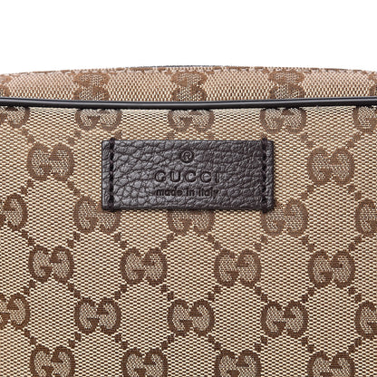 Gucci Monogram Belt Bag Dark Brown 10 of 10