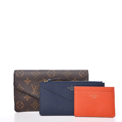 Louis Vuitton Monogram Jeanne Wallet Rose Ballerine 3 of 13