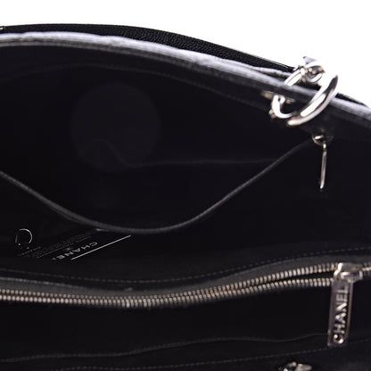 Chanel Caviar Quilted Grand Shopping Tote GST Black 11 of 12