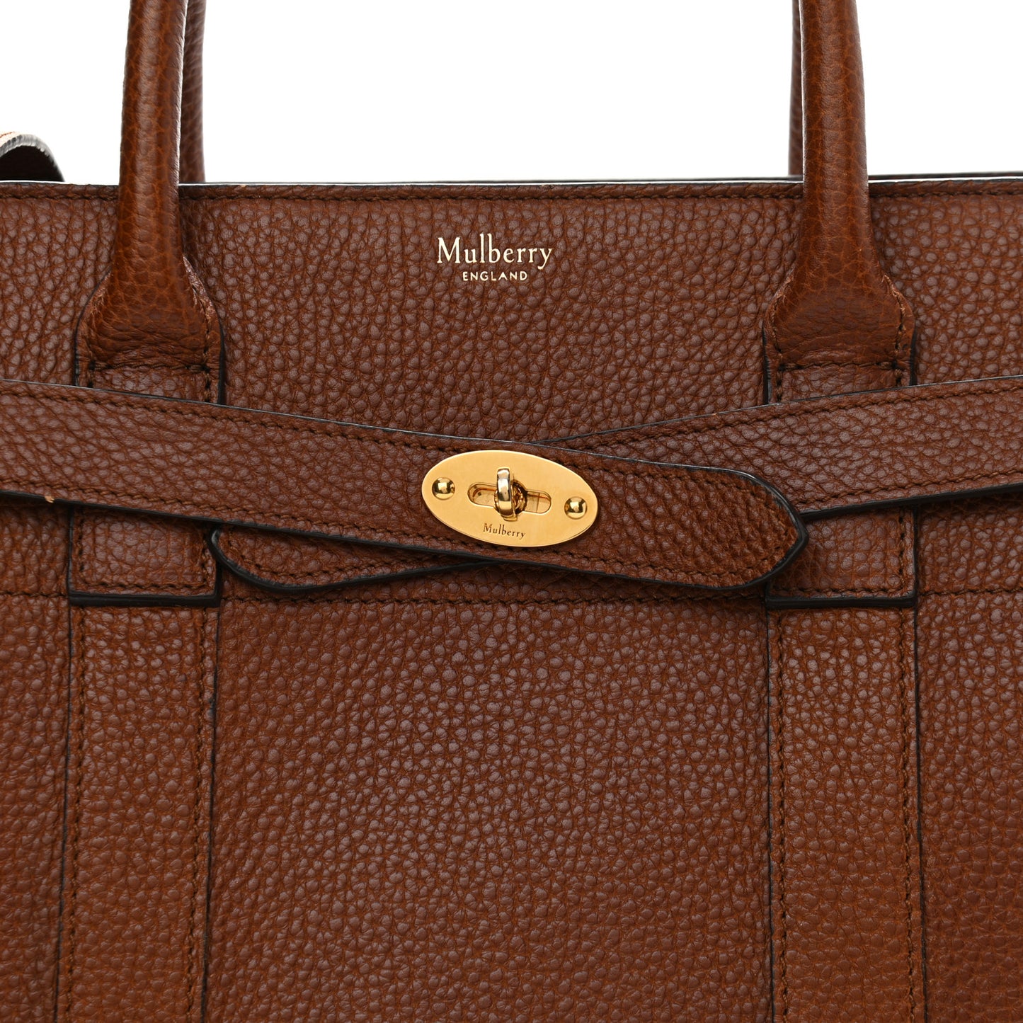 Small Classic Grain Mini Zipped Bayswater Chestnut