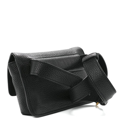 Gucci Pebbled Calfskin Soho Flap Belt Bag Black 3 of 11