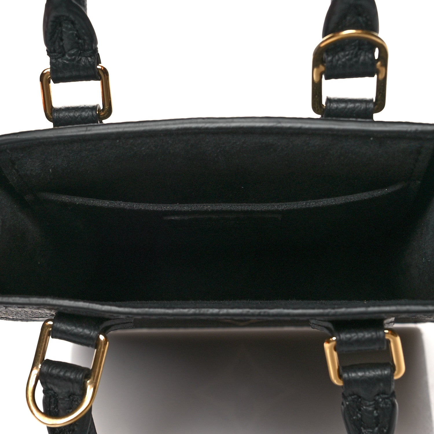 Louis Vuitton Empreinte Monogram Giant Petit Sac Plat Black Beige 5 of 10