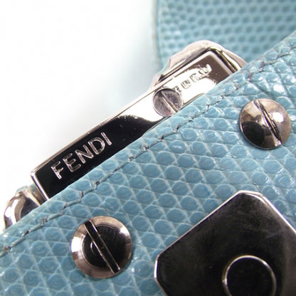 Fendi Lizard Snakeskin Flap Mini Handbag 9 of 10