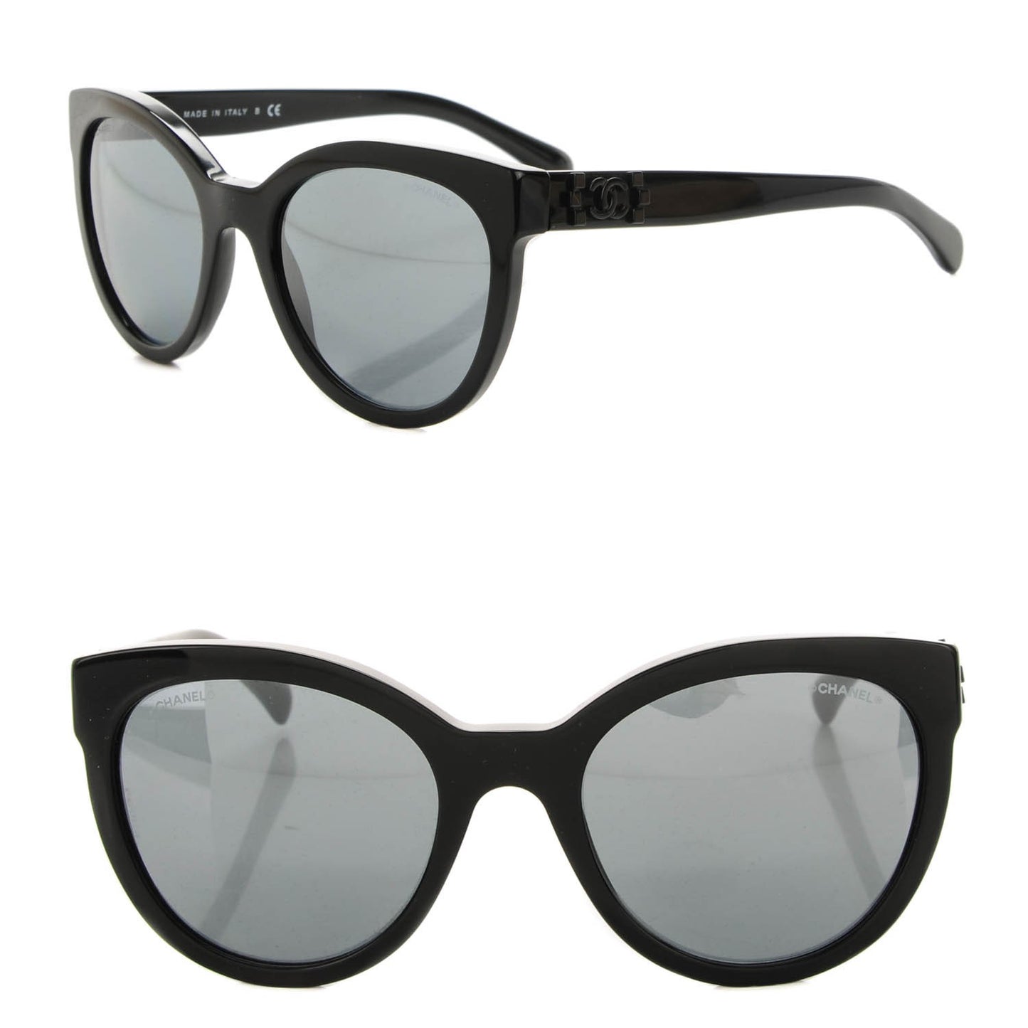 Pantos Signature CC Sunglasses 5315 Black
