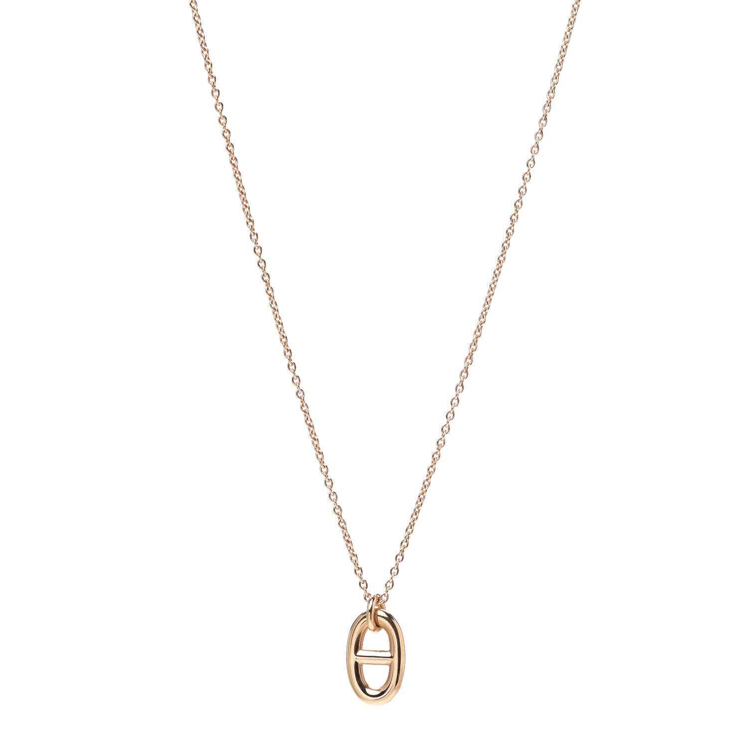 Hermes 18K Rose Gold PM Farandole Pendant Necklace 1 of 6