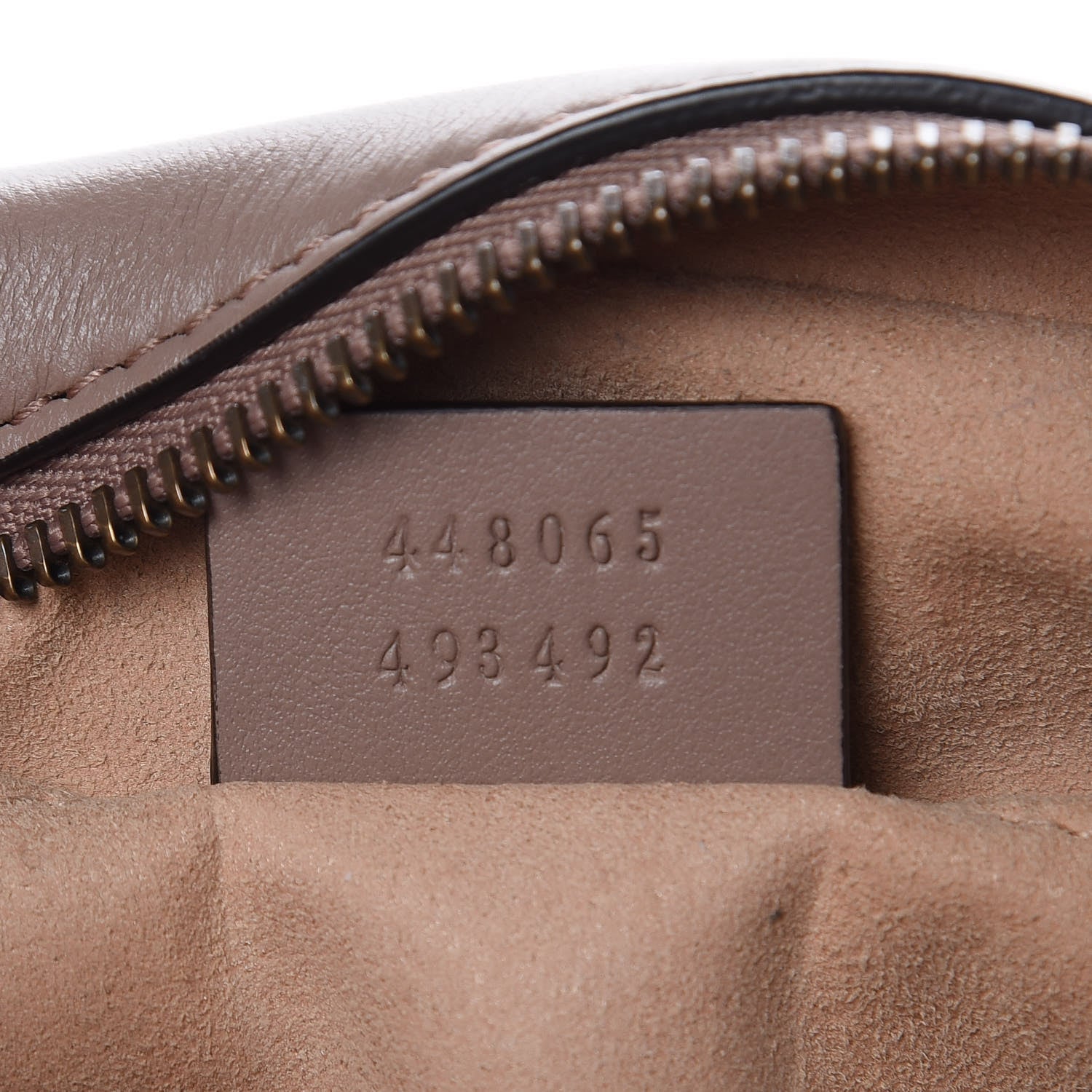 Gucci Calfskin Matelasse Mini GG Marmont Chain Shoulder Bag Nude 7 of 9