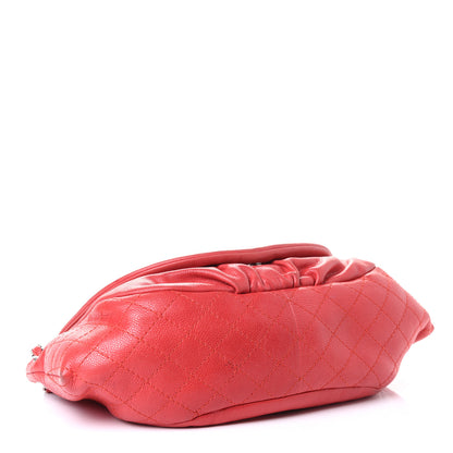 Chanel Caviar Half Moon Flap Red 3 of 4