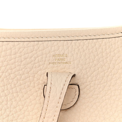 Hermes Taurillon Clemence Amazone Evelyne TPM Nata Craie 6 of 11