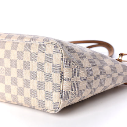 Louis Vuitton Damier Azur Neverfull PM 6 of 12