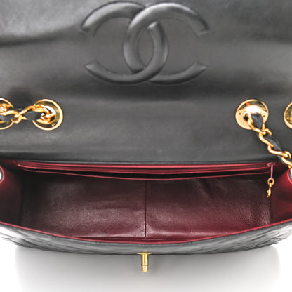 Chanel Lambskin Quilted XL Jumbo Single Flap Black 5 of 16