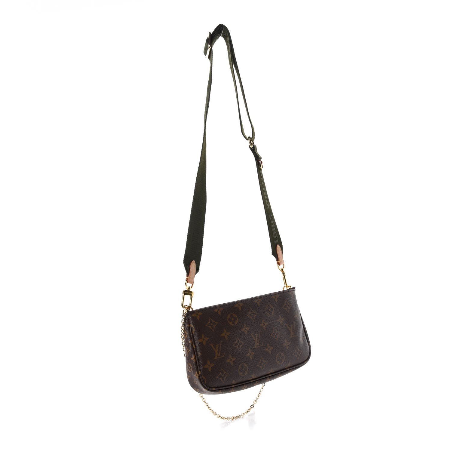 Louis Vuitton Monogram Multi Pochette Accessories Kaki 3 of 16